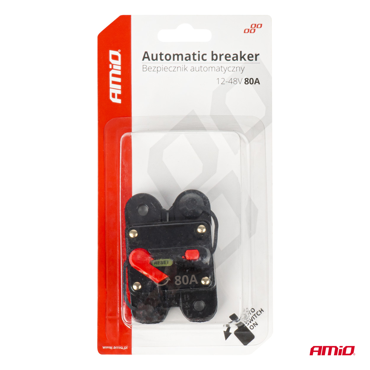 Automatická autopoistka 12-48V 80A AMIO-03827