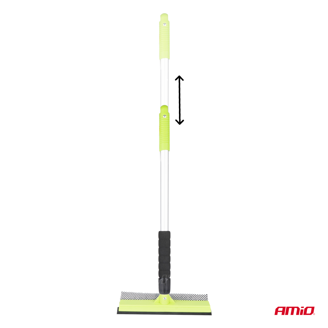 Hliníková čistiaca stierka na okná 25,4 cm hlava 55/80 cm AMIO-03856