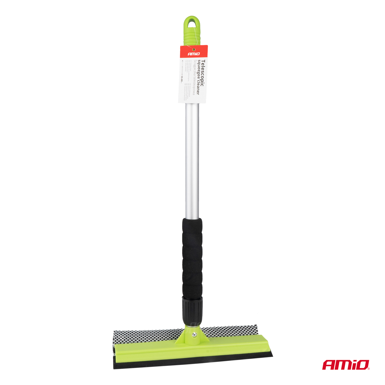 Hliníková čistiaca stierka na okná 25,4 cm hlava 55/80 cm AMIO-03856