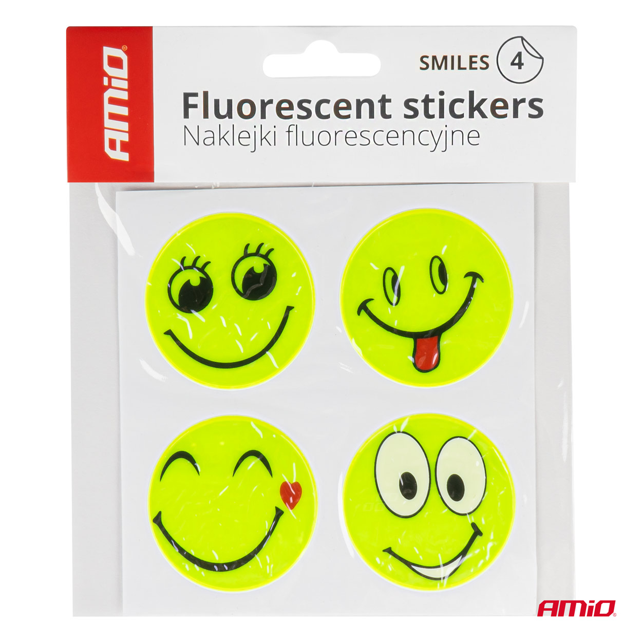 Sada reflexných samolepiek SMILE AMiO-03941