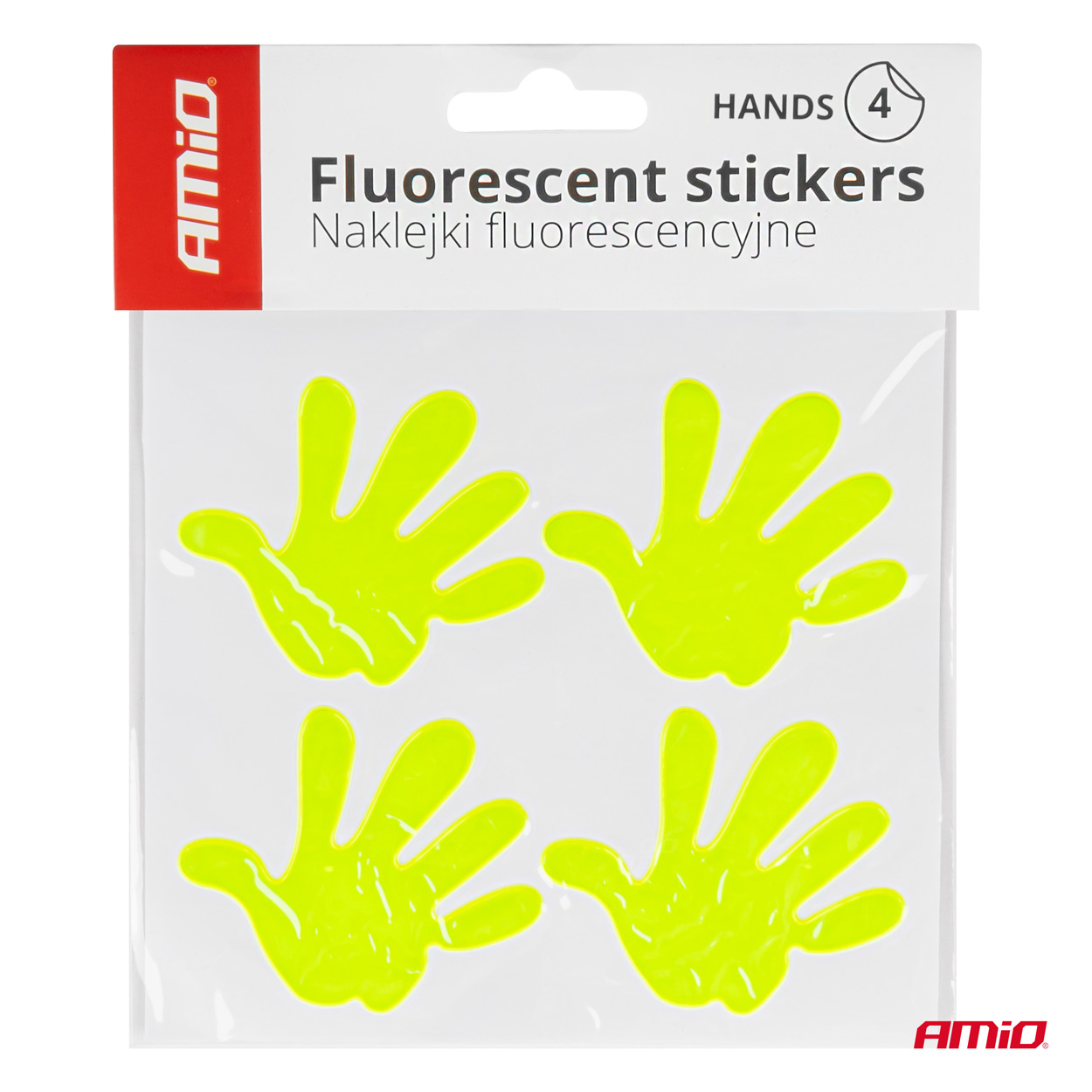 Sada reflexných nálepiek HANDS AMiO-03942