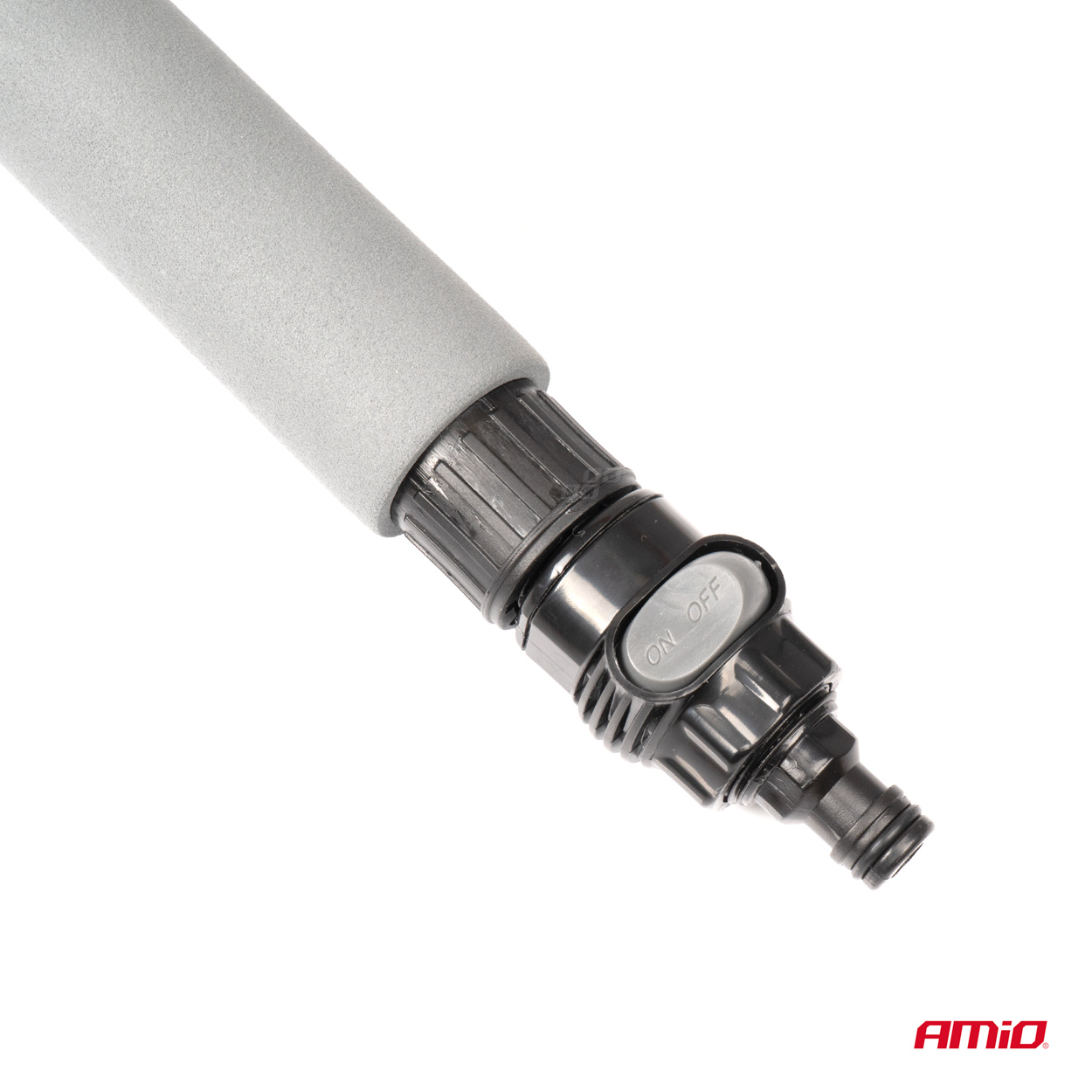Teleskopická prietoková kefa na umývanie auta 141-240cm AMIO-03956