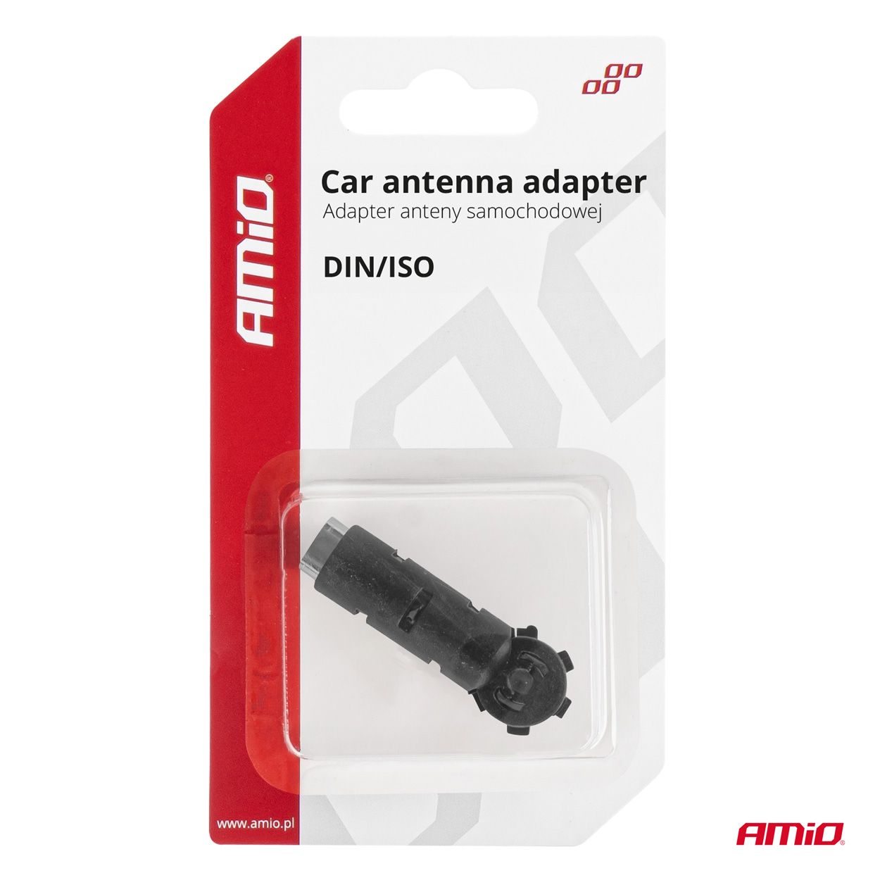 Adaptér antény do auta DIN ISO AMIO-03967