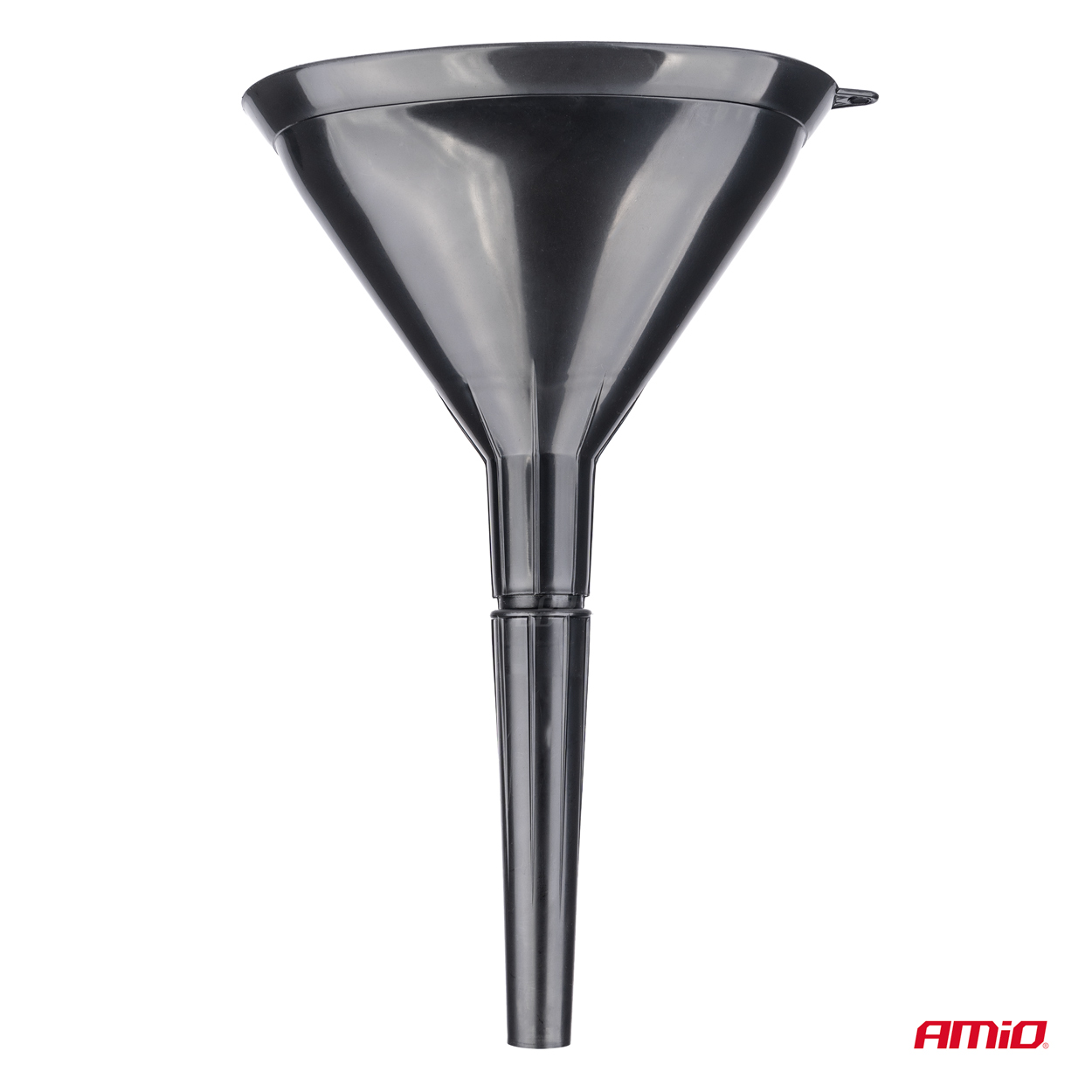 Plastový univerzálny lievik so sitkom 3-dielny eliptický 14 cm AMIO-04037