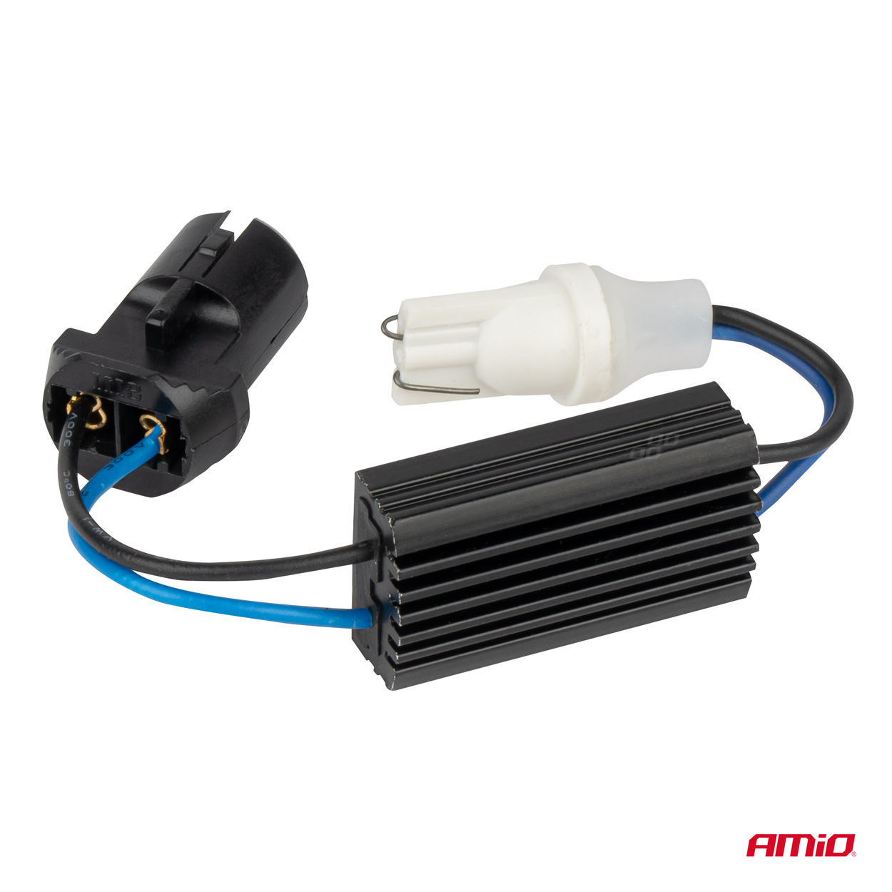 CANBUS rezistor pre LED žiarovky 12V 3.2W T10 zástrčka a zásuvka AMIO-04087