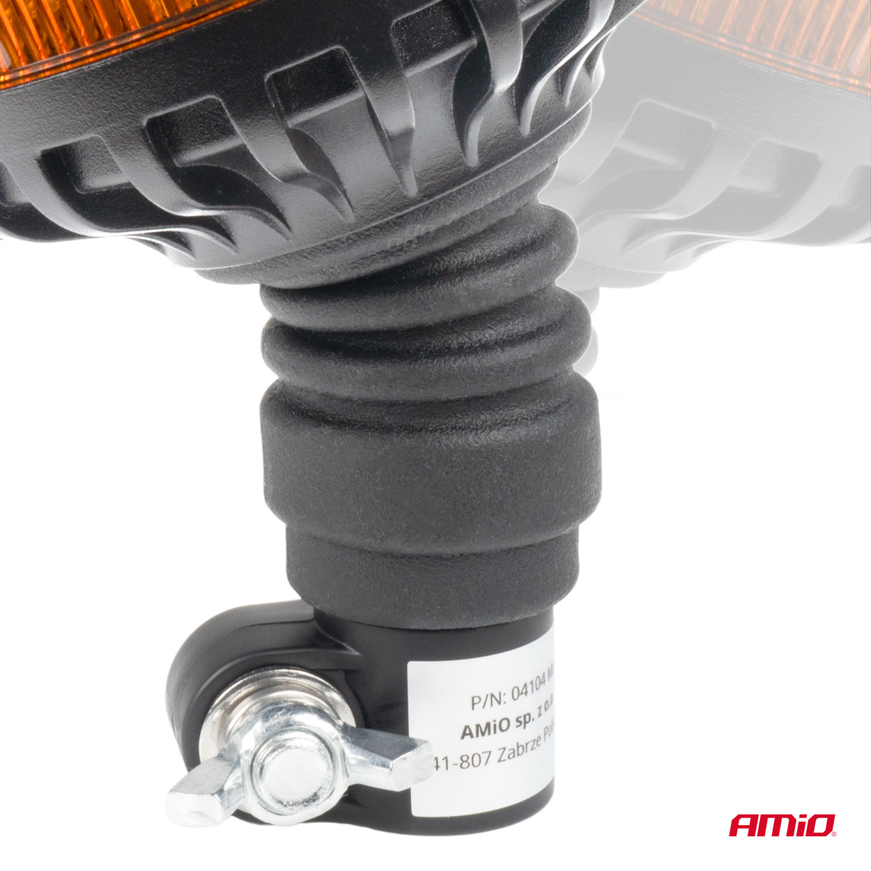 LED výstražný majak W28P 12V 24V AMIO-04104