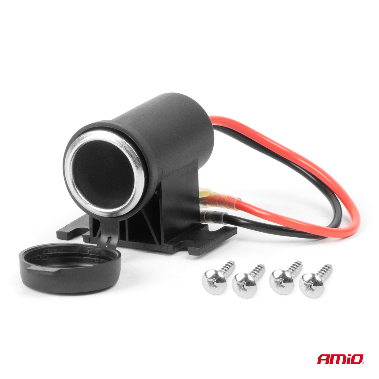 Hermetická zásuvka zapaľovača 12/24V AMiO-04129