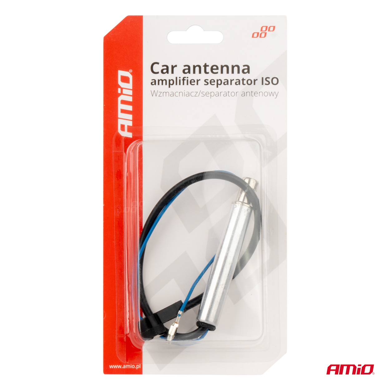 Autoanténny oddeľovač zosilňovača ISO AMiO-04131