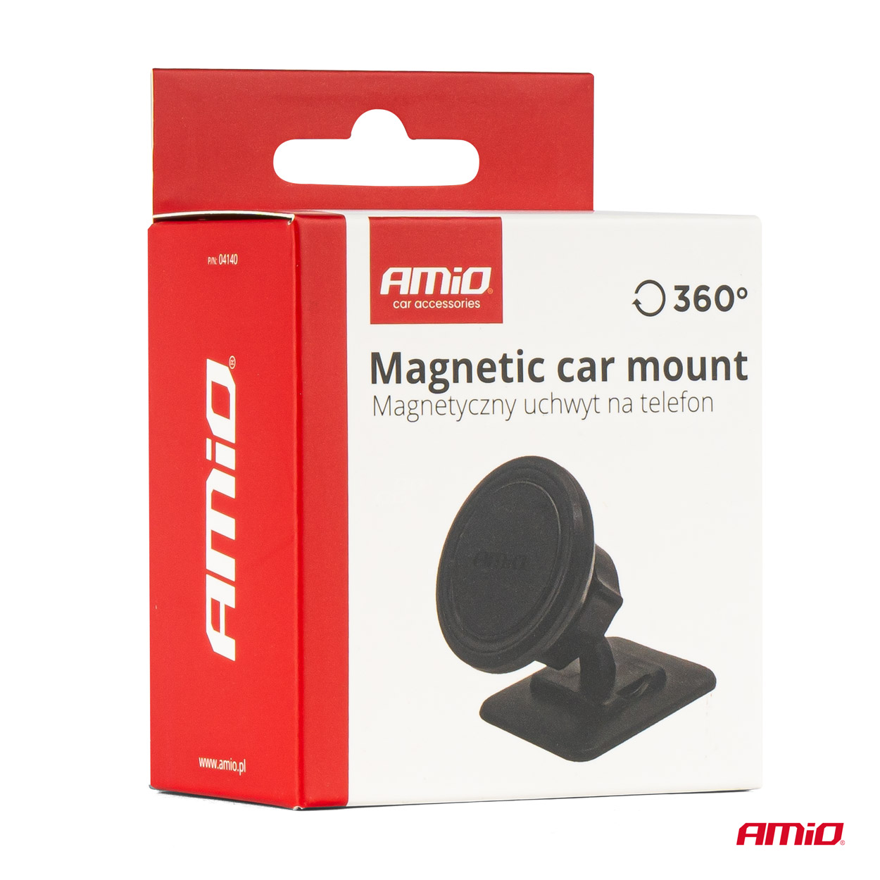 Magnetický držiak telefónu na palubnú dosku AMiO-04140