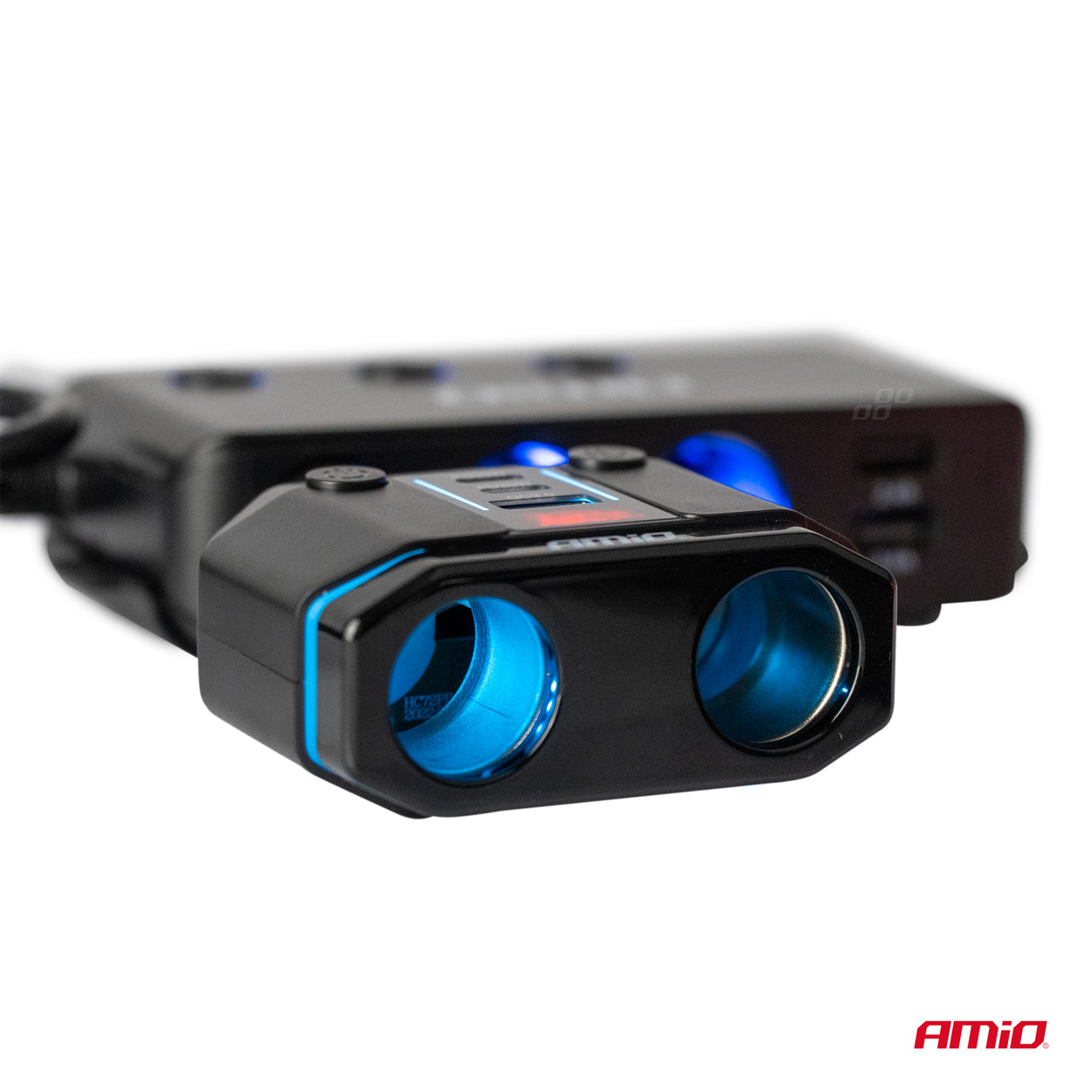 Predlžovacia zásuvka PD30W PD20W QC3.0 12/24V max 200W AMiO-04174