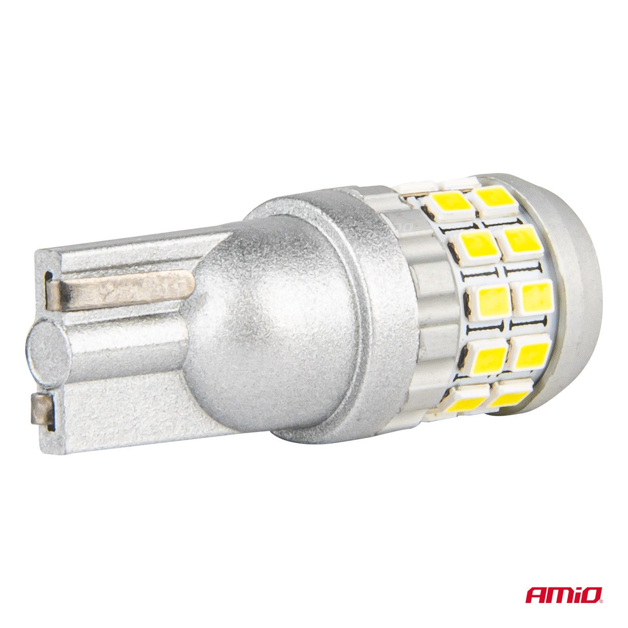 LED žiarovky CANBUS T10 W5W 30SMD 2016 Biela 12V/24V AMiO-04233