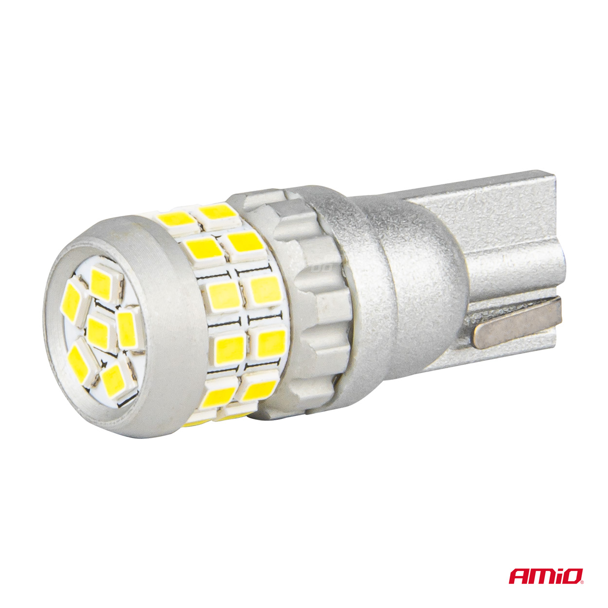 LED žiarovky CANBUS T10 W5W 30SMD 2016 Biela 12V/24V AMiO-04233