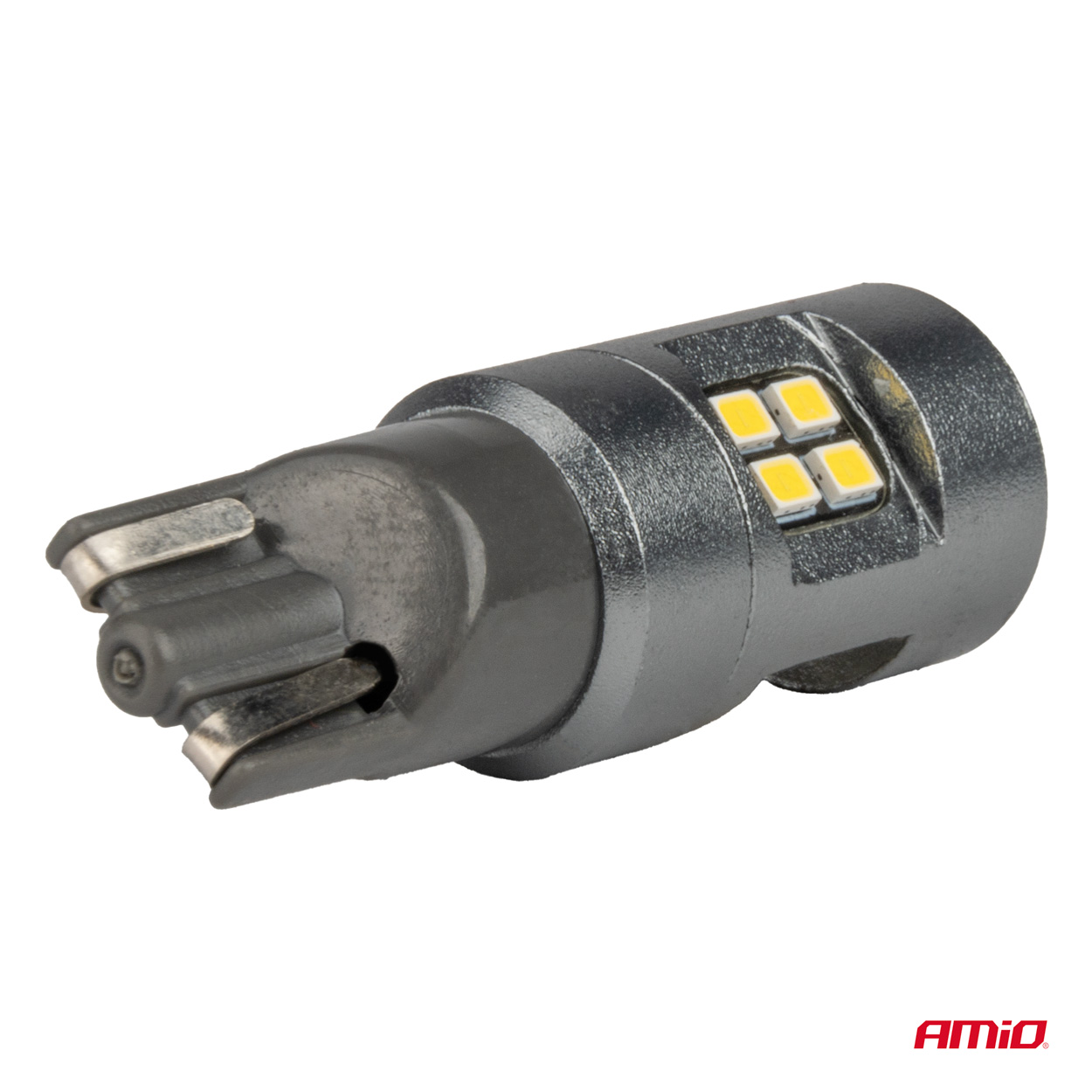 LED žiarovky CANBUS T10 W5W 16SMD 2016 Biele 12V/24V AMiO-04234