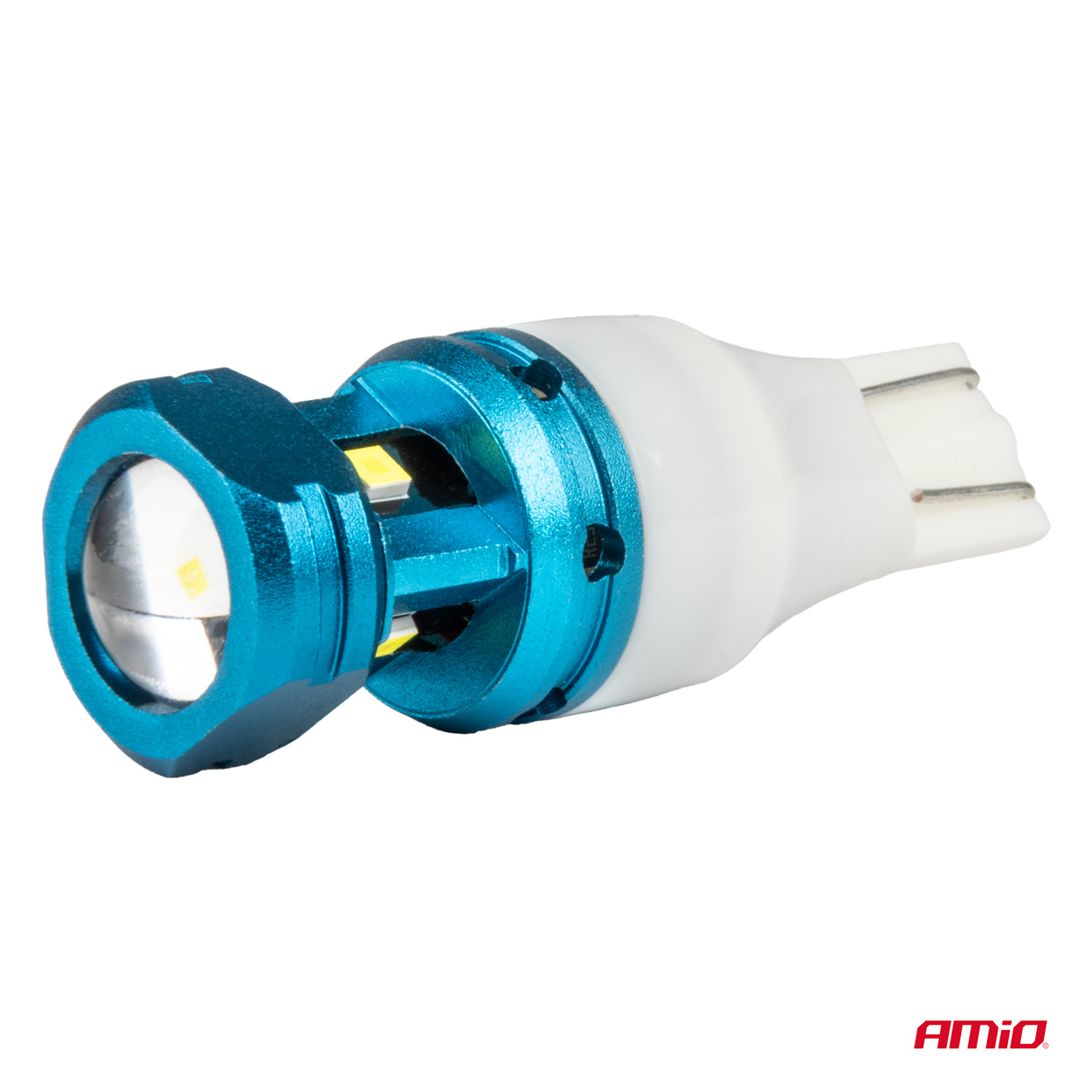 LED žiarovky CANBUS T15 W16W 4SMD 1860XS Biela 12V 24V AMiO-04251