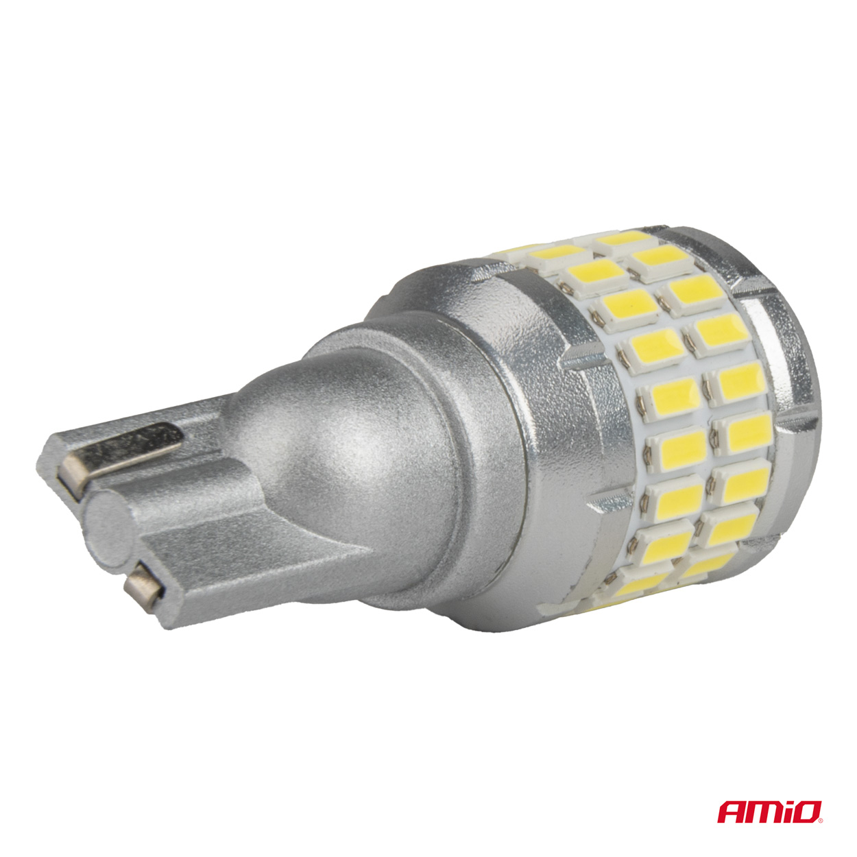 LED žiarovky CANBUS T15 W16W 48SMD 4SMD 3014 3030 Biela 12V 24V AMiO-04261