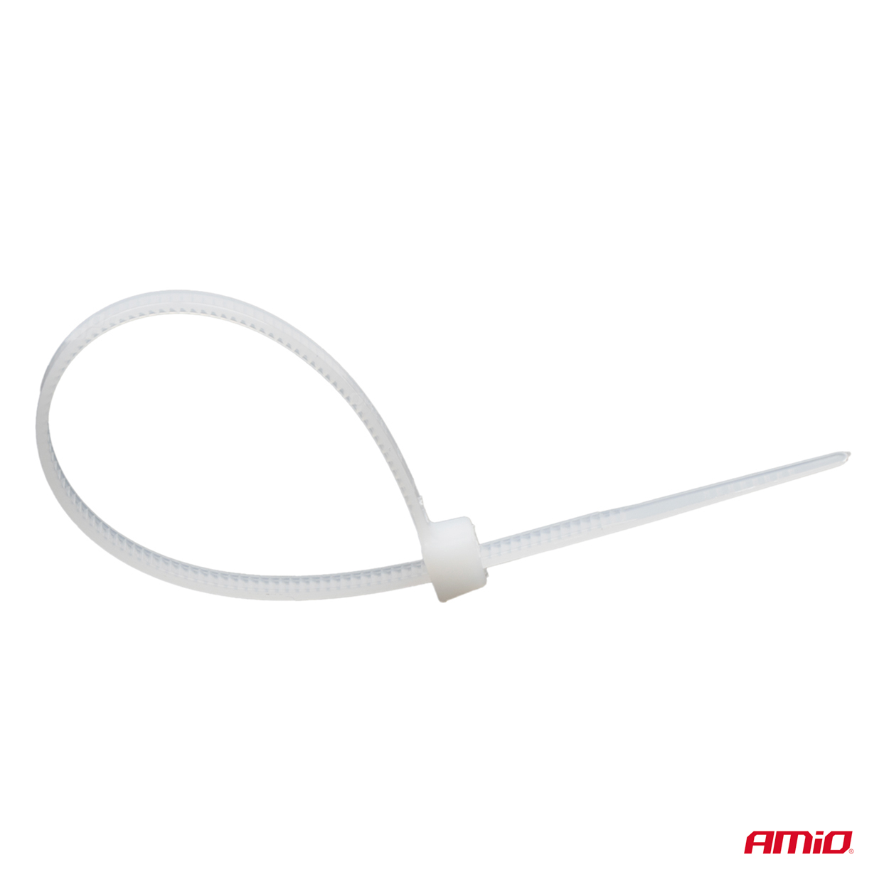 Upínacie pásky biele 3,6 × 300 mm 100 ks