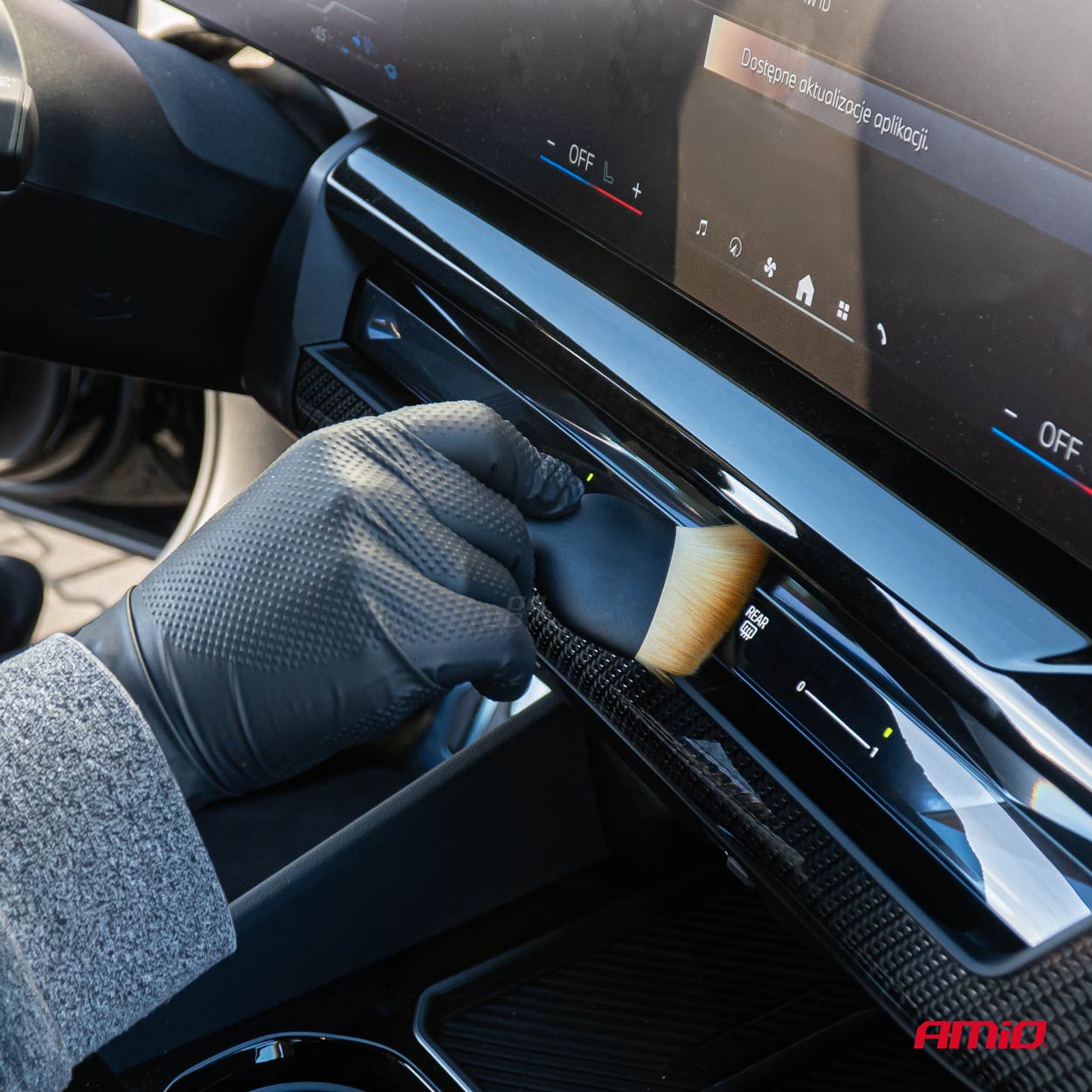 Sada detailingových štetcov malá AMiO-04335