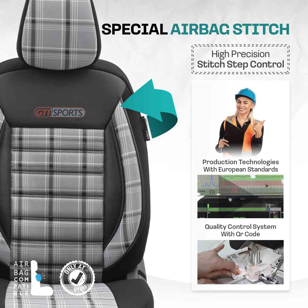 Autopoťahy OTOM GTI 811 3-ZIP