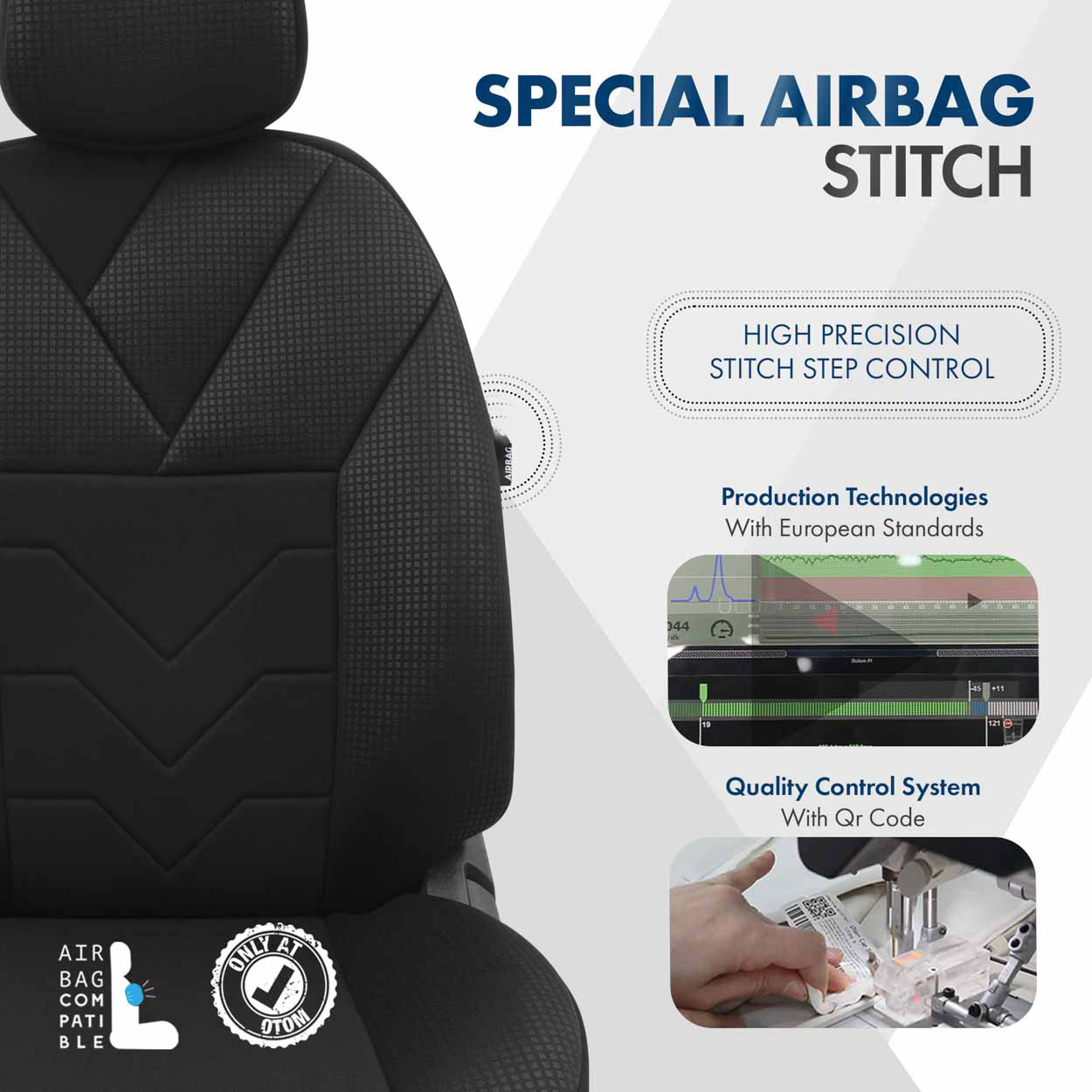 Autopoťahy OTOM TEMPO 1501 BLACK NZ
