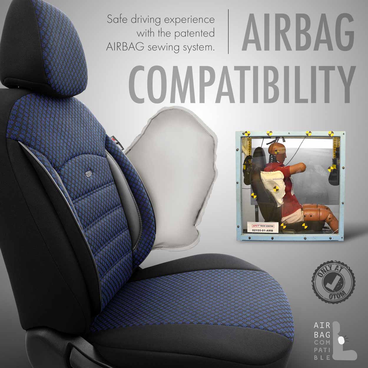 Autopoťahy OTOM SPORT PLUS 104 BLUE NZ