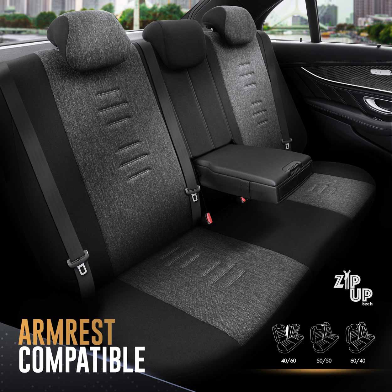 Autopoťahy OTOM THRONE 102 SMOKED 3-ZIP