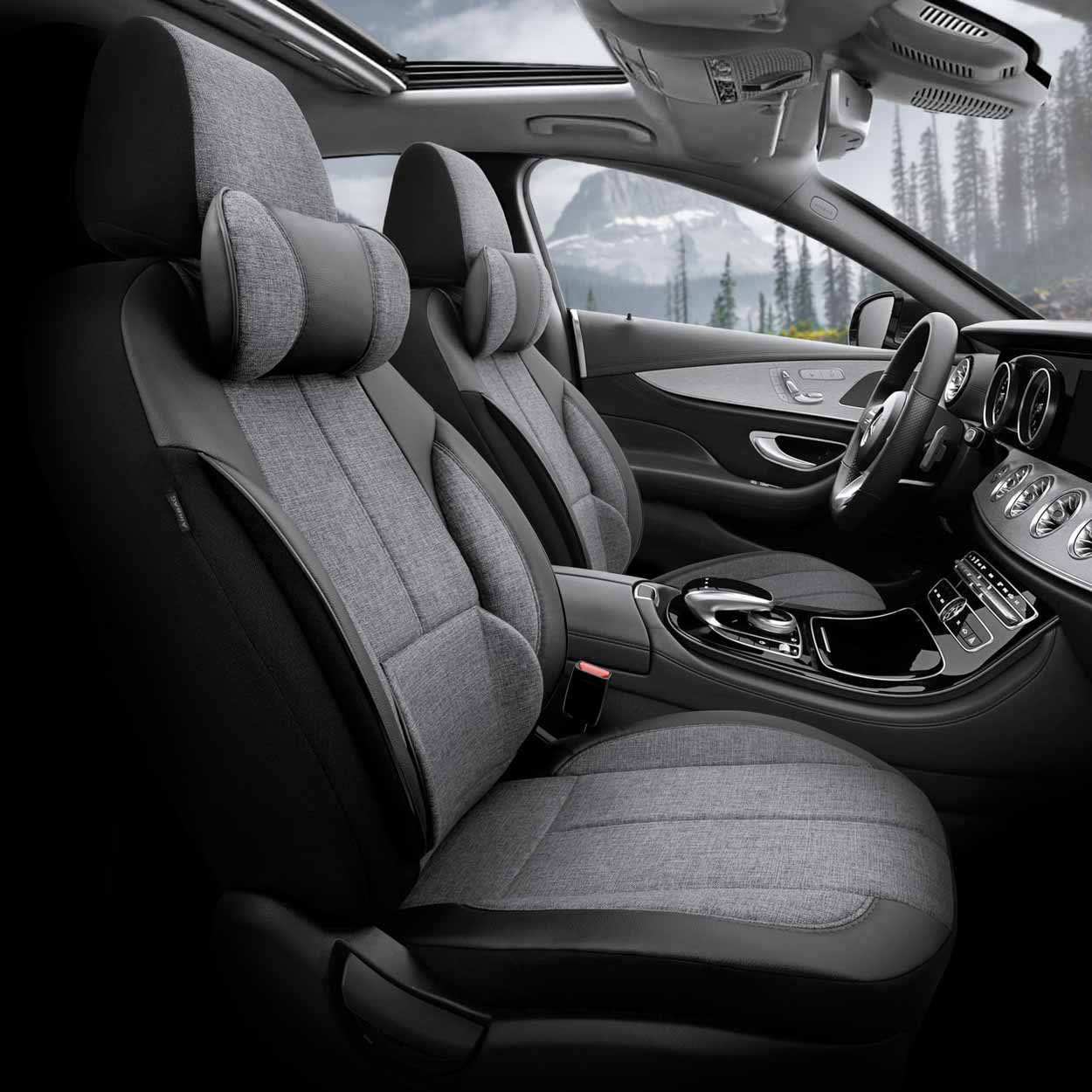 Autopoťahy OTOM VOYAGER 102 SMOKED 3-ZIP