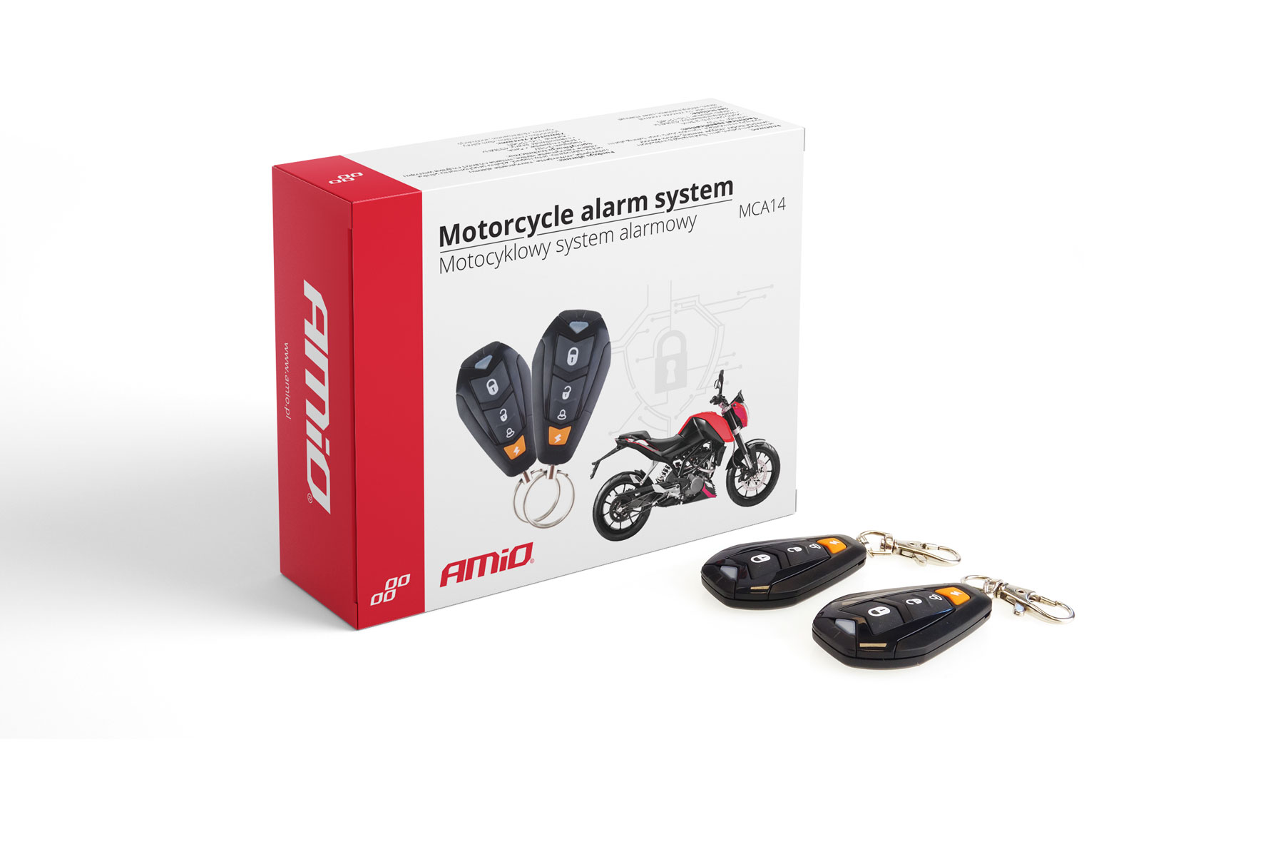 Alarm na motorku s diaľkovými ovládačmi MCA14