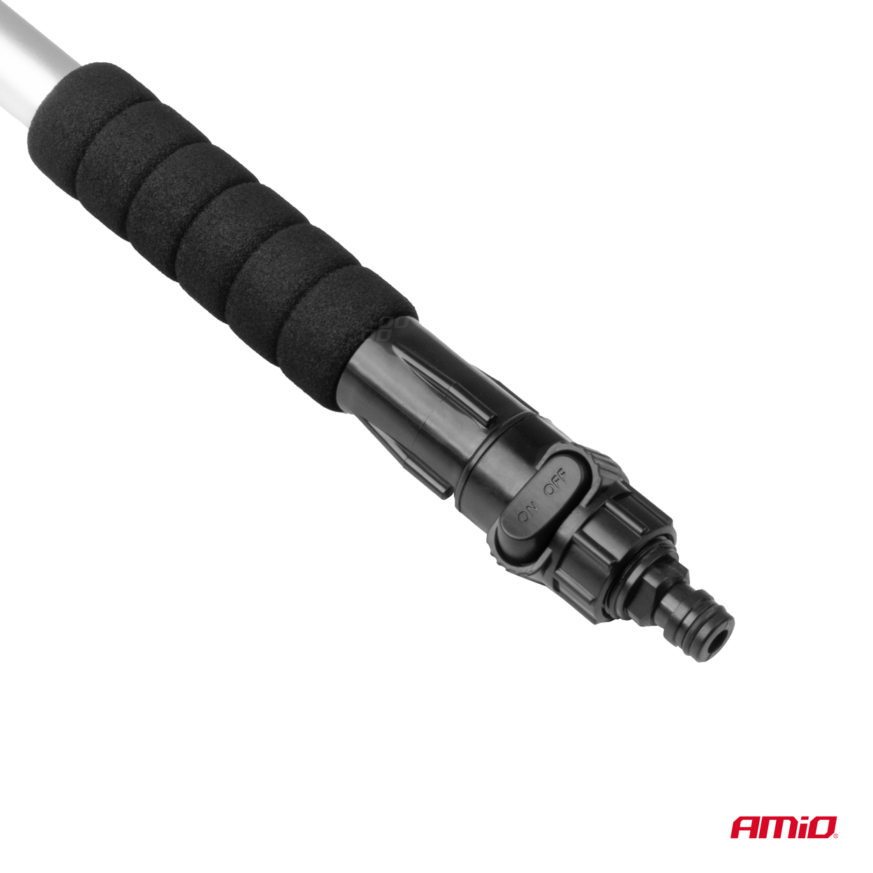 Kefa na umývanie auta s pripojkou vody 120-200cm AMIO-02398