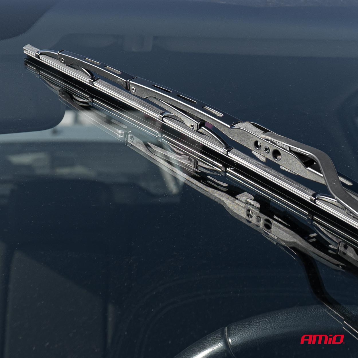 Kovový stierač U-Type 11” 280mm s úchytom typu „U” AMiO-04001