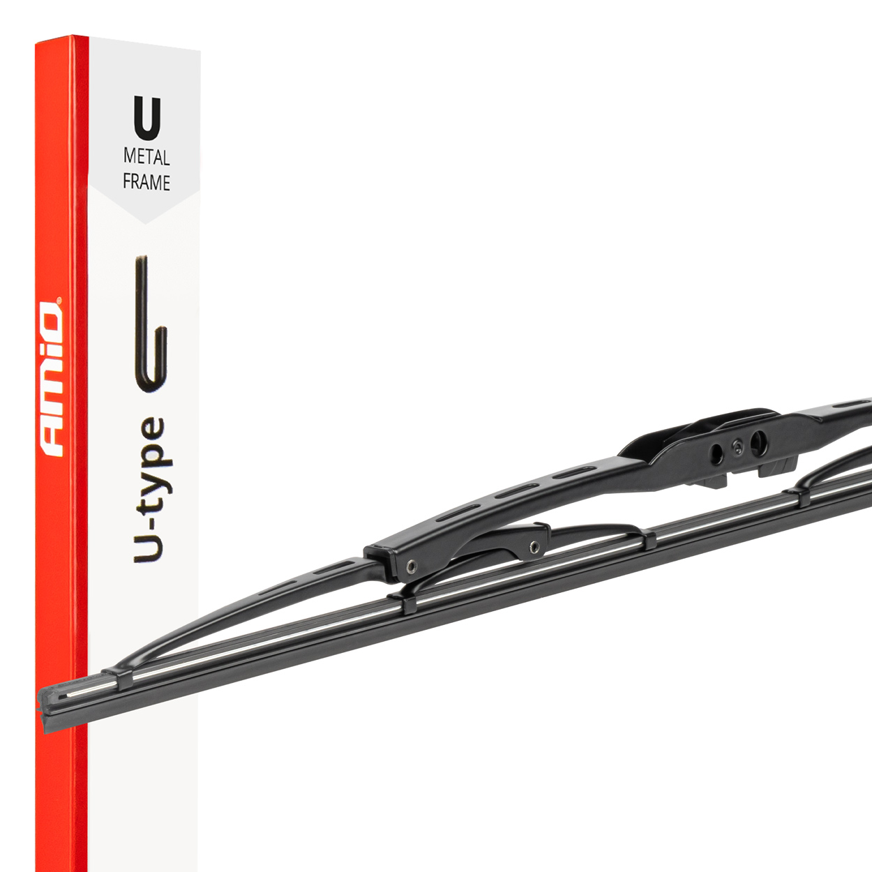 Kovový stierač U-Type 26” 650 mm s úchytom typu „U” AMiO-04015