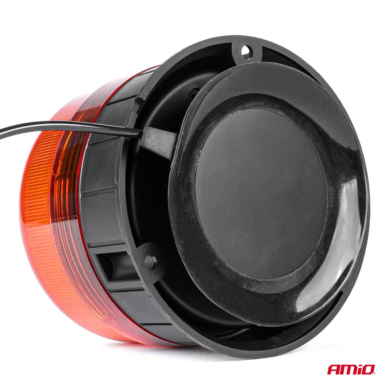 Výstražný maják W02M magnetický R65 R10 39LED 12 / 24V IP56 AMIO-02300