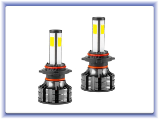 Led žiarovky H8, H9, H11 COB 4Side