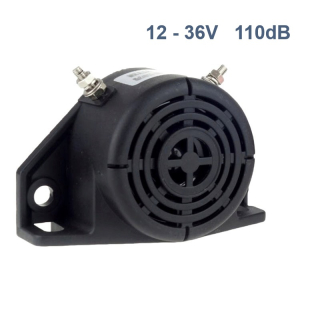 Signalizácia cúvania 12-36V 110 dB