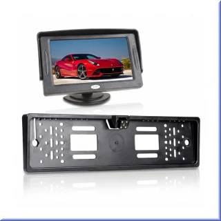 Cúvacia kamera v špz + 4,3" LCD monitor