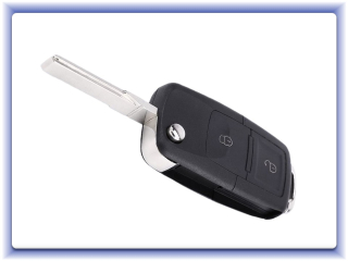 1J0 959 753 CT - kľúč VW, Škoda, Seat 