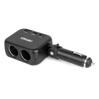Predlžovacia zásuvka 2x USB-A 1x USB-C 12/24V 100W 180°