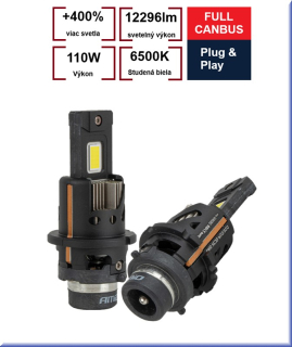 LED žiarovky D2S D2R série XD PRO Full Canbus