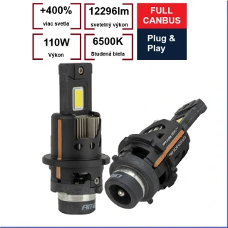 LED žiarovky D2S D2R série XD PRO Full Canbus