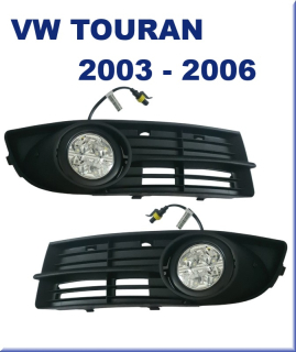 LED denné svietenie DRL VW Touran 2003 - 2006