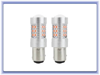 LED Canbus 3030 24SMD 1157 BAY15D P21/5W červená 12V/24V