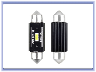 LED Canbus 1860 1SMD UltraBright Festoon C5W C10W C3W 39mm 12V/24V
