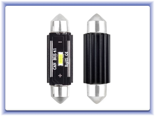 LED Canbus 1860 1SMD UltraBright Festoon C5W C10W C3W 41mm 12V/24V