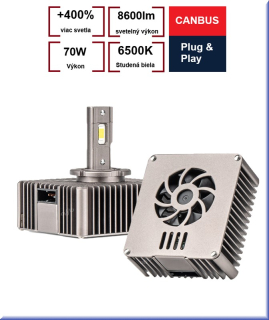 Led žiarovky D5S series XD