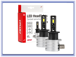Led žiarovky H3 series H-mini