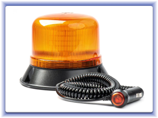 Výstražný maják W22m 60LED Magnet 12/24V