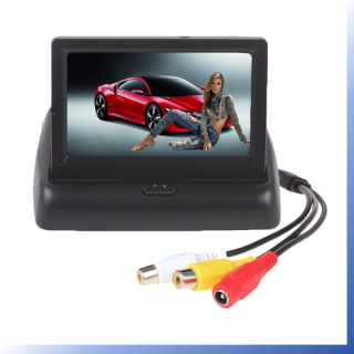 4,3" LCD monitor do auta výklopný