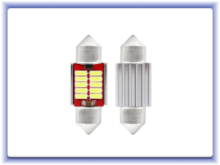 LED Canbus 10smd 4014 Festoon 31mm White 12V/24V