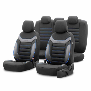 Autopoťahy OTOM INDIVIDUAL 203 BLACK/BLUE 3-ZIP