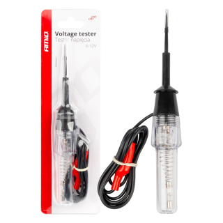 Tester napätia s krokosvorkou 6-12V
