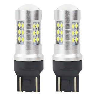 LED žiarovky CANBUS 3030 24SMD T20 7443 W21/5W White 12V/24V